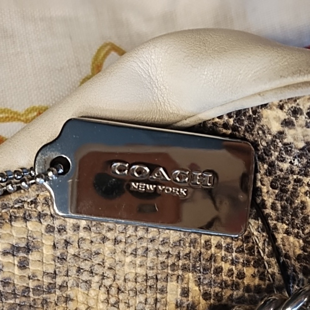 Coach Snakeskin Purse - Picture 3 of 8